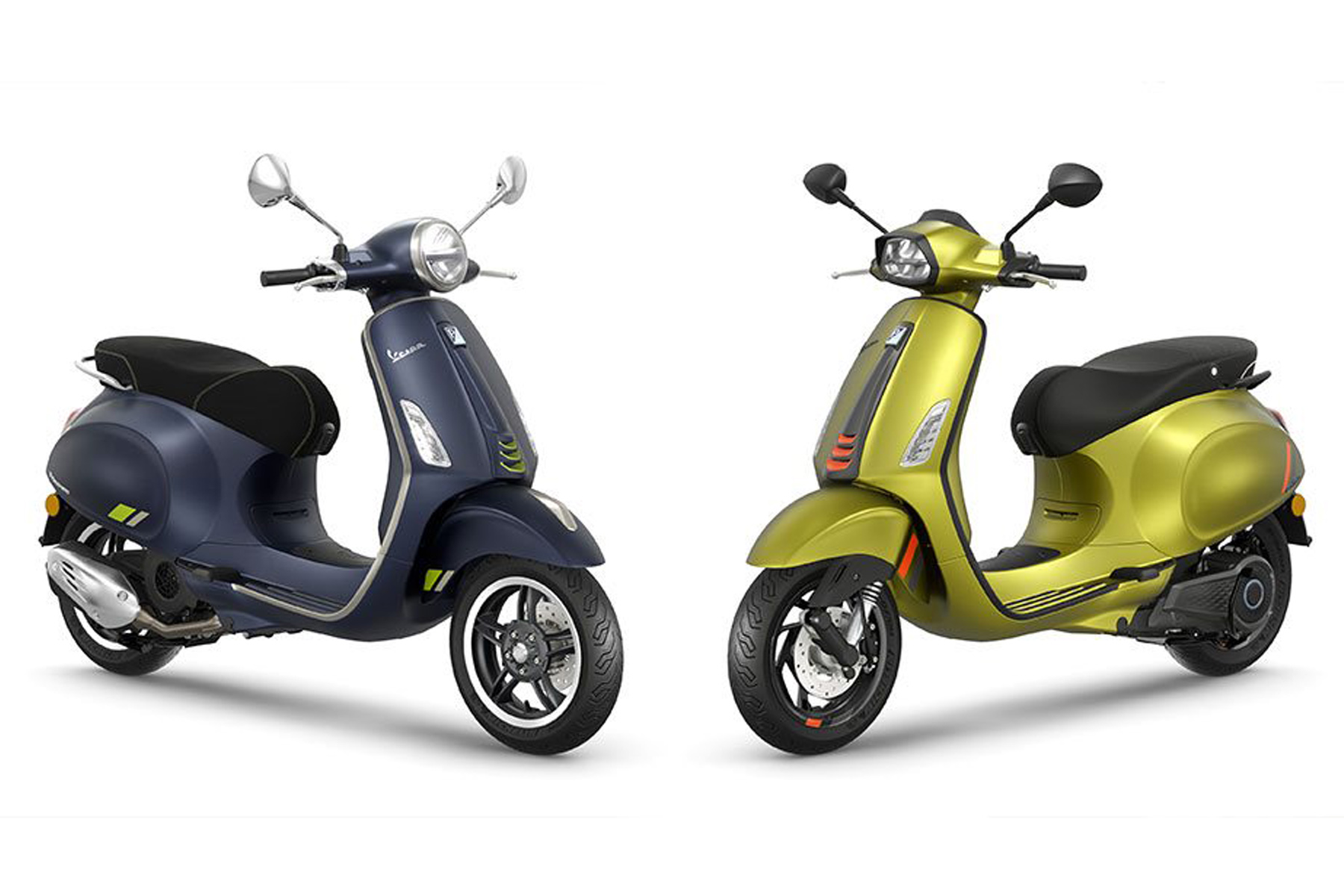 Auch elektrisch! Vespa Primavera und Sprint 2024